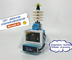 A DIY Desktop Thermohygrometer