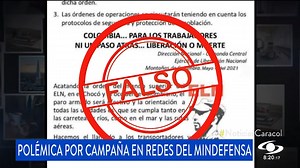 133K views · 1.5K reactions | FLIP denuncia que Mindefensa habría pagado 900 millones de pesos para simular un ciberataque. Diego Molano respondió. Según él, se trató de una "campaña pedagógica" para atacar las noticias falsas >>> bit.ly/3GGcMNw | Noticias Caracol | Facebook