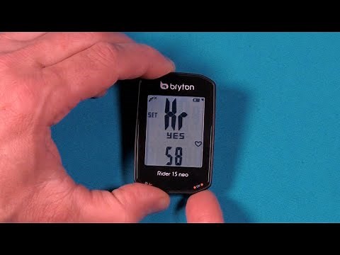 TUTO BRYTON : PAIRER UN CAPTEUR HRM AVEC UN RIDER 15 NEO