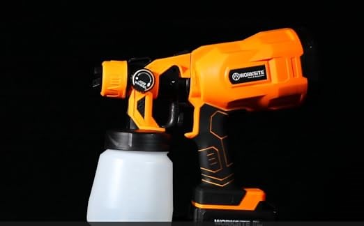 WORKSITE CORDLESS PAINT SPRAYER 360 Dgrees View