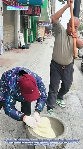 The Art of Traditional Rice Noodle Making: Handcrafting Dough