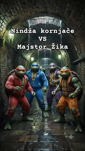 Šta ako: Nindža Kornjače vs Balkanski Vodoinstalater! 🐢🔧 #štaako #nemojstaako