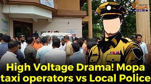 110K views · 1.9K reactions | #HighVoltagedrama! Mopa taxi operators vs Local Police #goa #goanews #taxi #mopa #police | In Goa 24x7 | Facebook