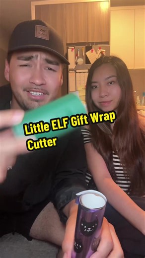 Each order will actuslly come with 2 Little ELF Gift Wrap Cutters!! #christmas #giftwrapping #giftwrappinghacks