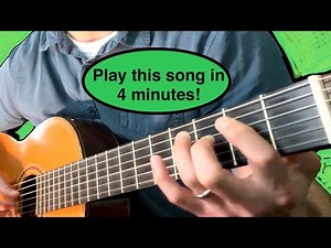 Wonderful Tonight – 4-Min Easy Guitar Lesson (Eric Clapton)
