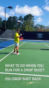 13K views · 140 reactions | Drop shot back When someone hits a dropshot to you answer with a drop shot back #tennishaus #tenis #tennis #dropshot #usopen | Tennis.Haus | Facebook