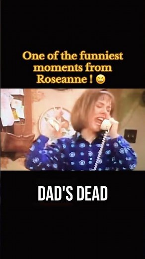 One of the greatest moments in T.V Sitcom history ! 😆#roseanne #jackie #80s #90s
