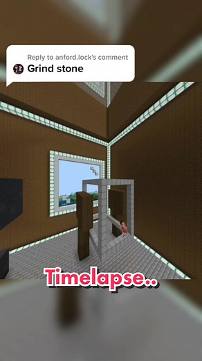 Minecraft Grindstone Timelapse Build