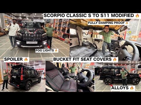 SCORPIO CLASSIC BASE MODIFIED TO TOP✅ S TO S11 CONVERSATION ✅ 📍GUJRAT TO DELHI ✅