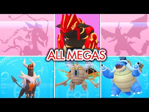 ALL Evolutions Of Every Type: Mega Edition || Pokemon go ||