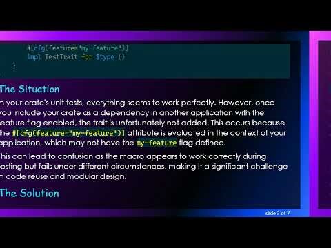 How to Effectively Check a Feature Flag in a Rust Macro