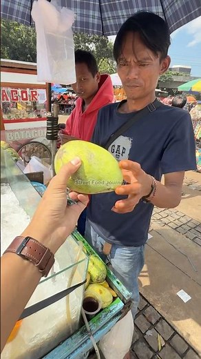 Creative Way To Cut Mango In Indonesia