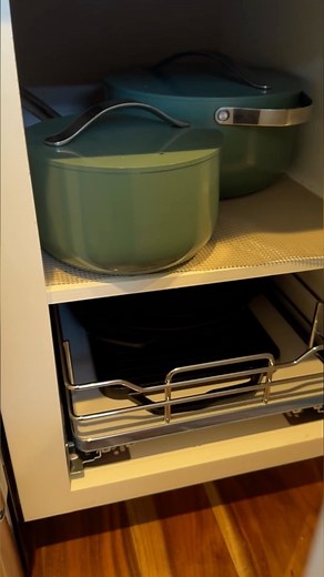 Take a look at my new gliding shelf from Rev-A-Shelf! I no longer have to look around for pots and pans, and it makes life so much easier and much more organized. It’s a great investment in the kitchen, with customizable options to choose from. You don’t have to worry about it slamming shut with the soft close, which also gives it a luxurious feel. Head over to my Instagram to enter to win one of your own! | Plant-Based on a Budget