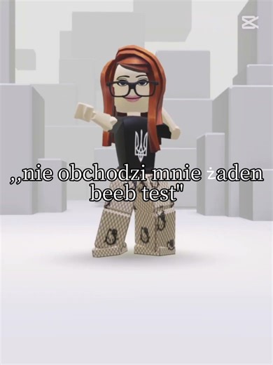 Nienawidzę beeb test ale w tym przypadku muszę pokochać #роблоксукраїнською #beeb #test #cat