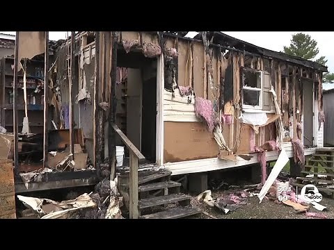 Massive fire at Ashtabula County's largest dairy farm