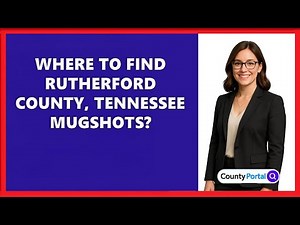Where To Find Rutherford County, Tennessee Mugshots?