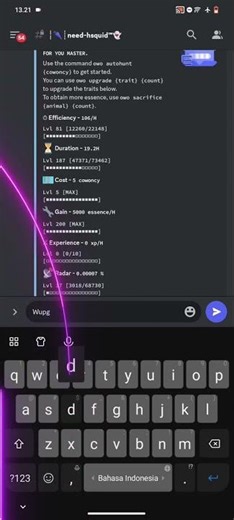 Tutorial Auto Hunt OwO Bot Discord #owo #huntbot #autohunt