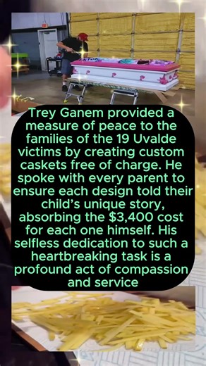 Trey Ganem’s Final Gift of Honor for Uvalde, Texas 🕊️#Uvalde #TreyGanem #HumanKindness #TrueStory