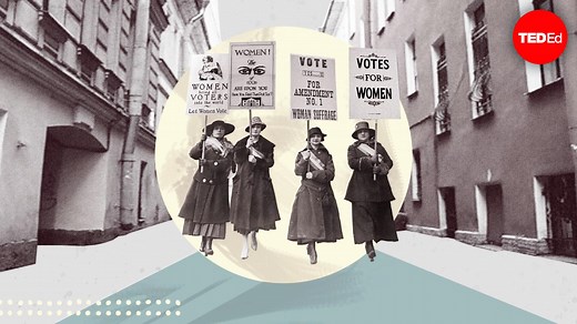 The historic women's suffrage march on Washington