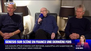 Genesis de passage à Paris pour leur ultime tournée cette semaine