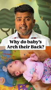 Back arching in infants can look alarming, but it’s often a normal way babies stretch, communicate discomfort, or react to gas or reflux. Watch patterns and cues—if arching is frequent, painful, or paired with crying, consult your pediatrician for reassurance and guidance. #backarching #newborn #infants #drsantoshyadav | Santosh Yadav