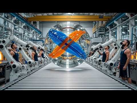 Incredible Glass Marble Manufacturing Process | Complete Factory Production