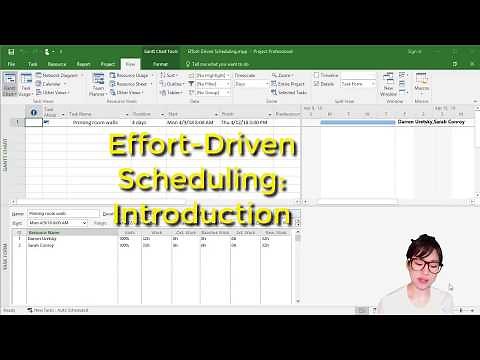 Microsoft Project - Effort-Driven Scheduling: Introduction