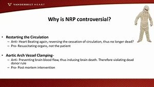 Normothermic Regional Perfusion (NRP) In Donation After Cardiac Death: Challenging Definitions of Death