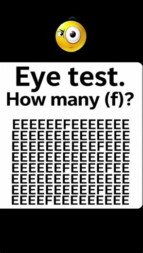 99% People Fail This Eye Test! #shorts #viral #challenge