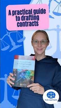 📚 A book to improve your contract drafting skills in English