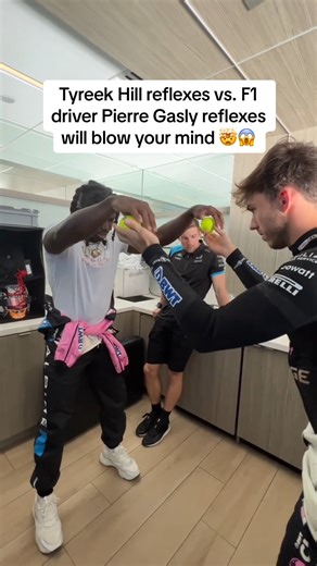 5.7M views · 10K reactions | Reflexes of F1 drivers are incredible  #tyreekhill #nfl #f1 #formula1 #pierregasly | Tyreek Hill | Facebook