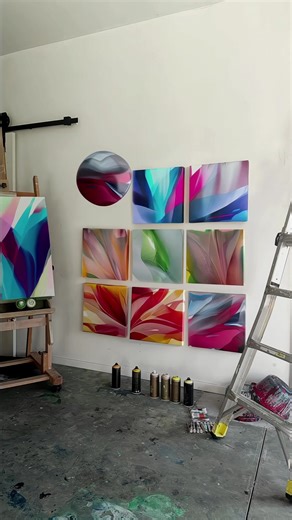 Exploring the Painting Process in Contemporary Art