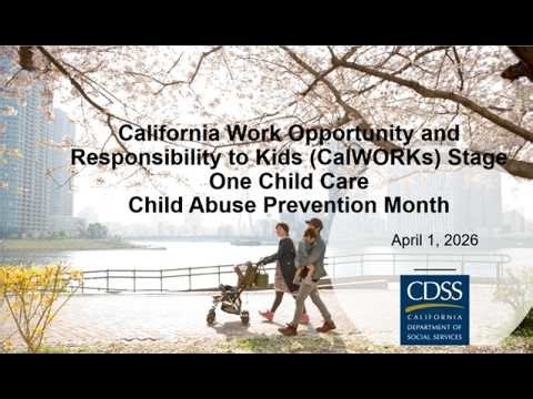 Breakout Session 5 Recording CalWORKs