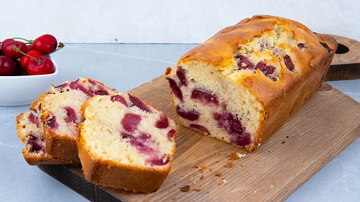 Cherry Loaf Cake (Moist, Easy, and Packed with Fresh Cherries)