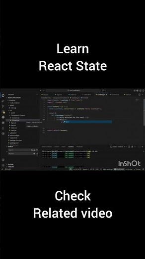 Learn React State | #viral #shorts #ytshorts #coding