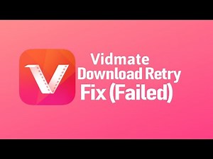 How to Fix Vidmate Download Retry (Failed) Mobile Fix 2024