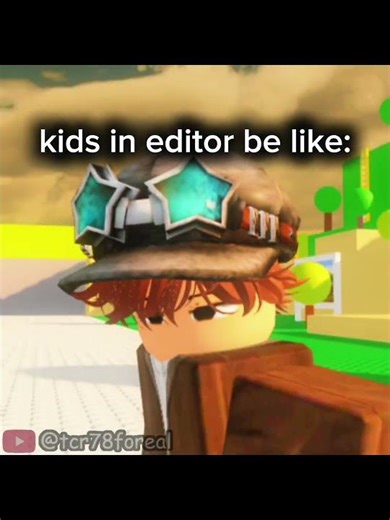 kids in editor😭🙏 #roblox #robloxmemes #memes #fypage