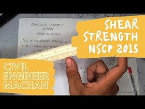 Shear Strength – The Basics NSCP 2015 – Reinforced Concrete Design TAGALOG