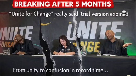 JUST IN 🚨🇿🇦The so-called "Unite for CHANGE" alliance has officially cracked before it could even face voters 😭The partnership between Maimane, Songezo Zibi and Patricia de Lille has fallen apart ahead of its first real electoral test, exposing just how fragile these small-party coalitions really are