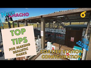 #6 -Station Configuration -Planet Coaster Tutorial - Realistic Looking Parks in Planet Coaster