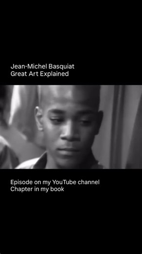 Bradley Doan on Instagram: "From @greatartexplained Jean-Michel Basquiat was born on this day in 1960 and died in 1988 at the age of 27. This is a clip from my film about him on my YouTube channel which looks at his meteoric rise and fall, and some of the issues he dealt with on a daily basis. Chapter 26 of my book looks at another painting by him, “Hollywood Africans” from 1983. Basquiat was a complex, fiercely intelligent artist with a vast knowledge of art history who was often dismissed, the