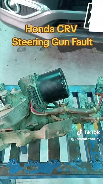 Honda CR-V Steering Gun Fault Diagnosis Guide