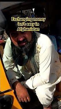 Escaping Taliban checkpoints to exchange money in Afghanistan #adventurousarchie #afghanistan