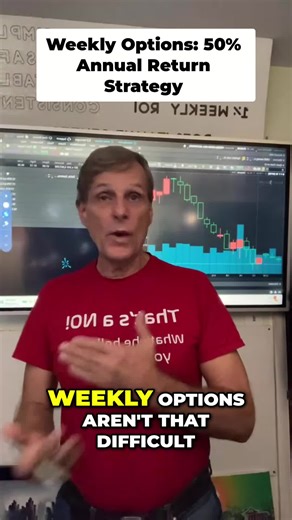Weekly options? Too easy. 5 days is way simpler than 30. Simple, safe, predictable, consistent. No way to lose. #OptionsTrading #StockMarket #InvestingTips #Finance #MoneyMoves
