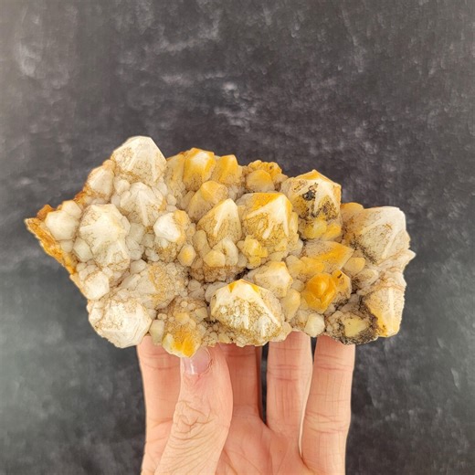 Rocket Quartz Cluster From Diamond Hill Mine, South Carolina, USA, Iron Oxide + Manganese - Etsy