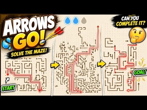Arrows Go! Full Gameplay Walkthrough | All Levels Completed 🎯🔥 #NAVVPLAYS