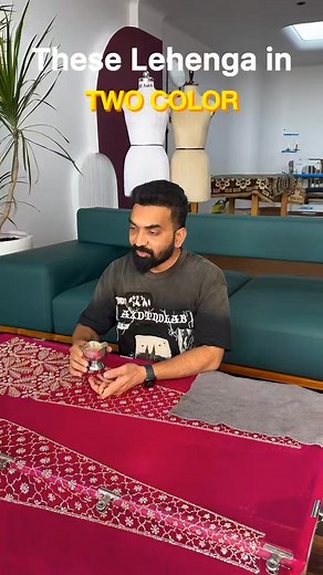 10K views · 389 reactions | Making of designer handwork lehenga choli @Topfans | Buy Indian Wear | Facebook