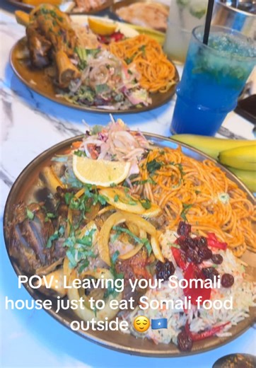 Comparing Homemade Somali Food to Restaurant Dishes
