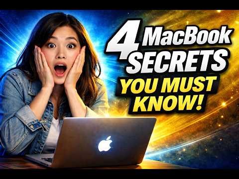 Top 4 MacBook Tips Nobody Tells You 🤯 (Part 1)