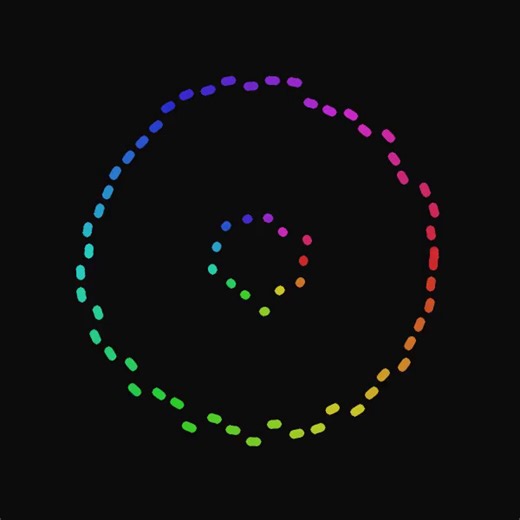 Pills in Circle | p5.js | Creative Coding | JavaScript CodeArt |